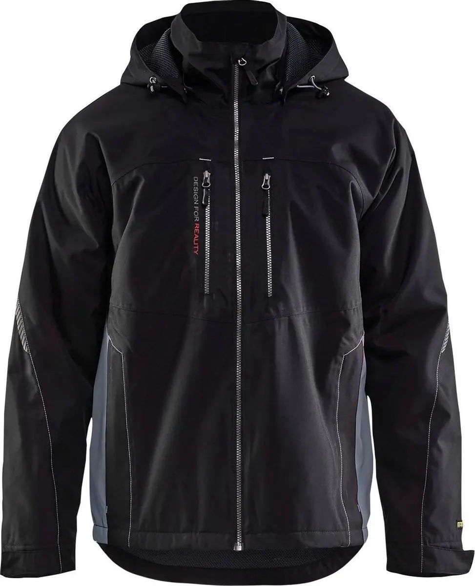 Blåkläder 4890-1977 Lichtgewicht Winterjas - Zwart/Grijs - 4XL