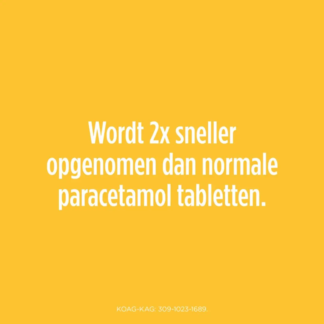Panadol Zapp 500mg - 40 Tabletten