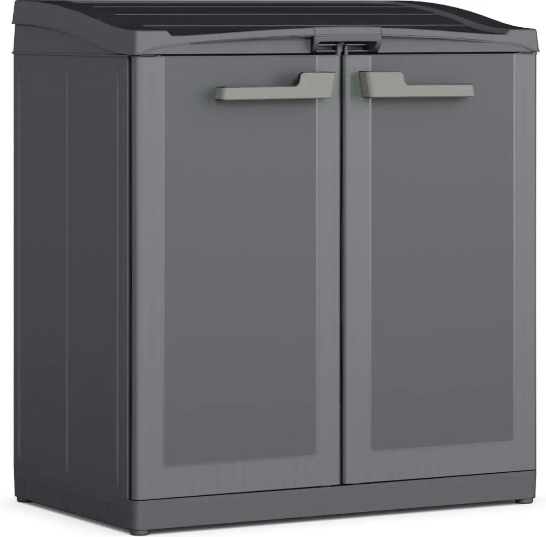 Keter Moby Recycling System Kast - 110L Antraciet