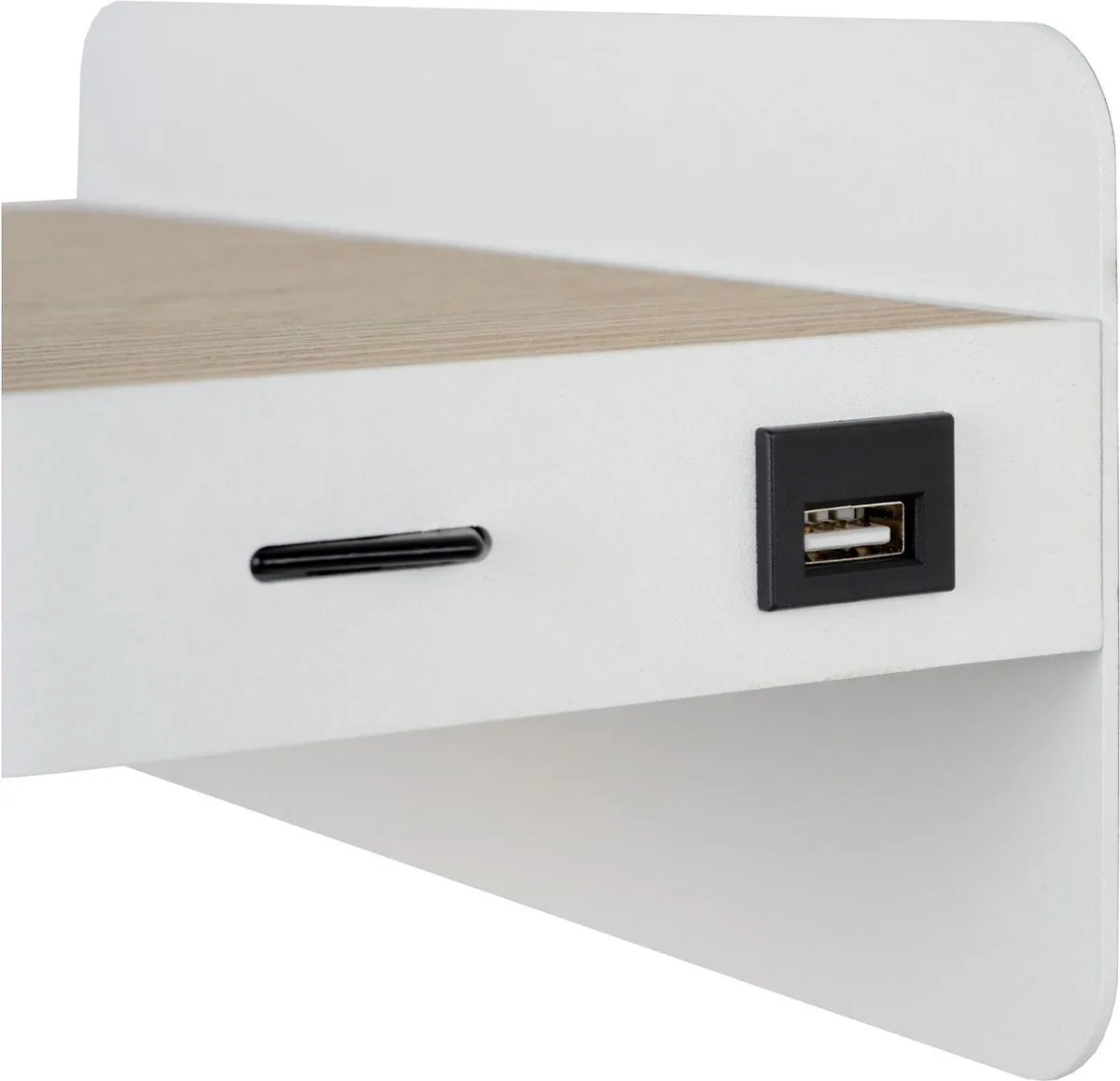 Lucide ATKIN Bedlamp/Wandlamp 6W 3000K - Wit