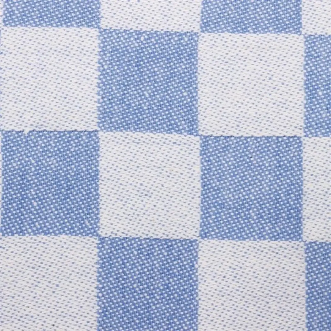 Vogue Theedoek Blauw/Wit
