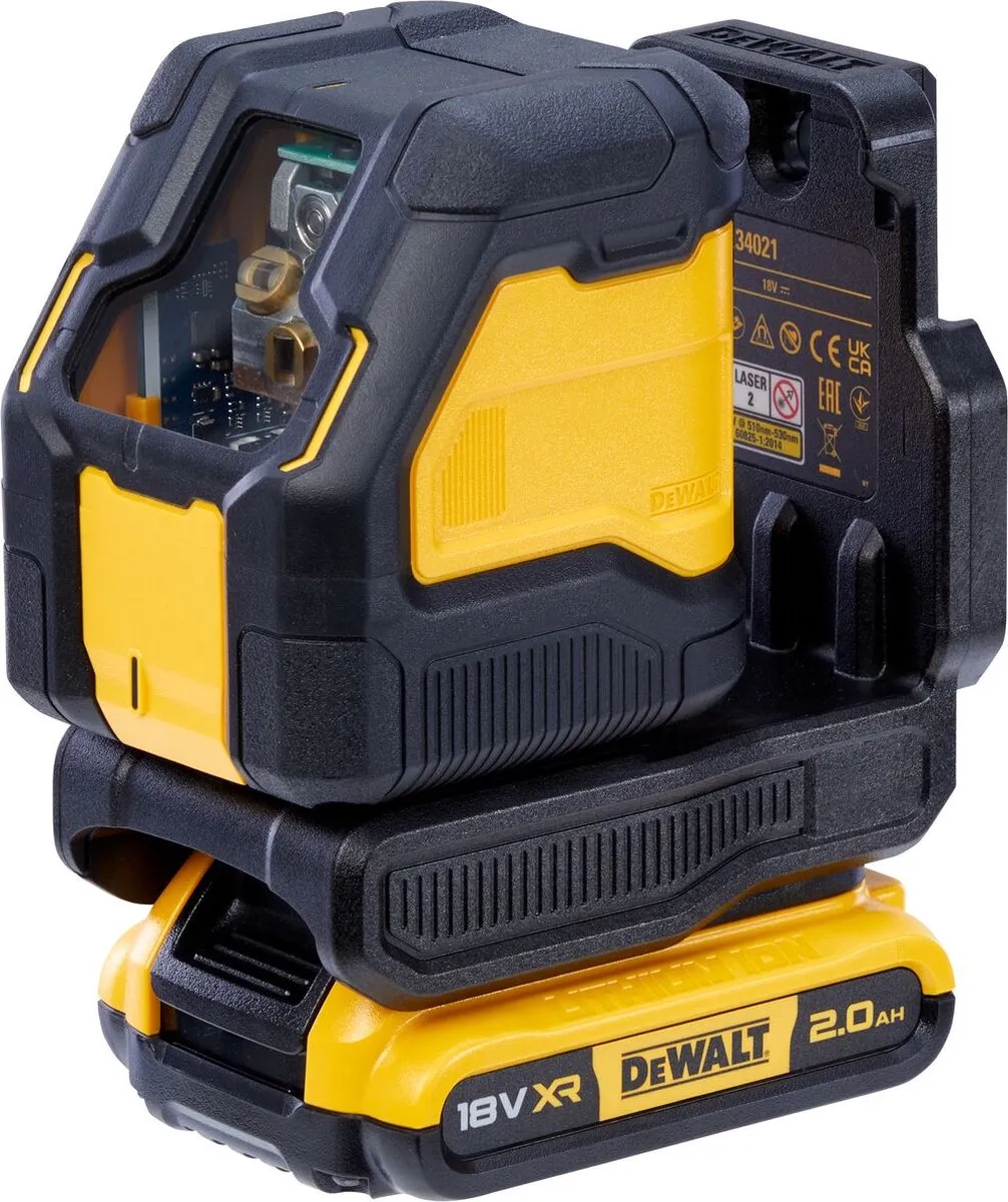 DeWalt DCLE34021D1 Accu Kruislijnlaser Groen 18V XR