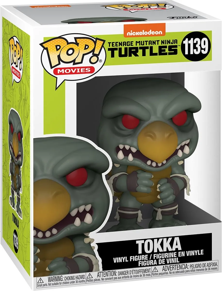 Funko Teenage Mutant Ninja Turtles POP! Movies Tokka Verzamelfiguur 9cm - Multicolours