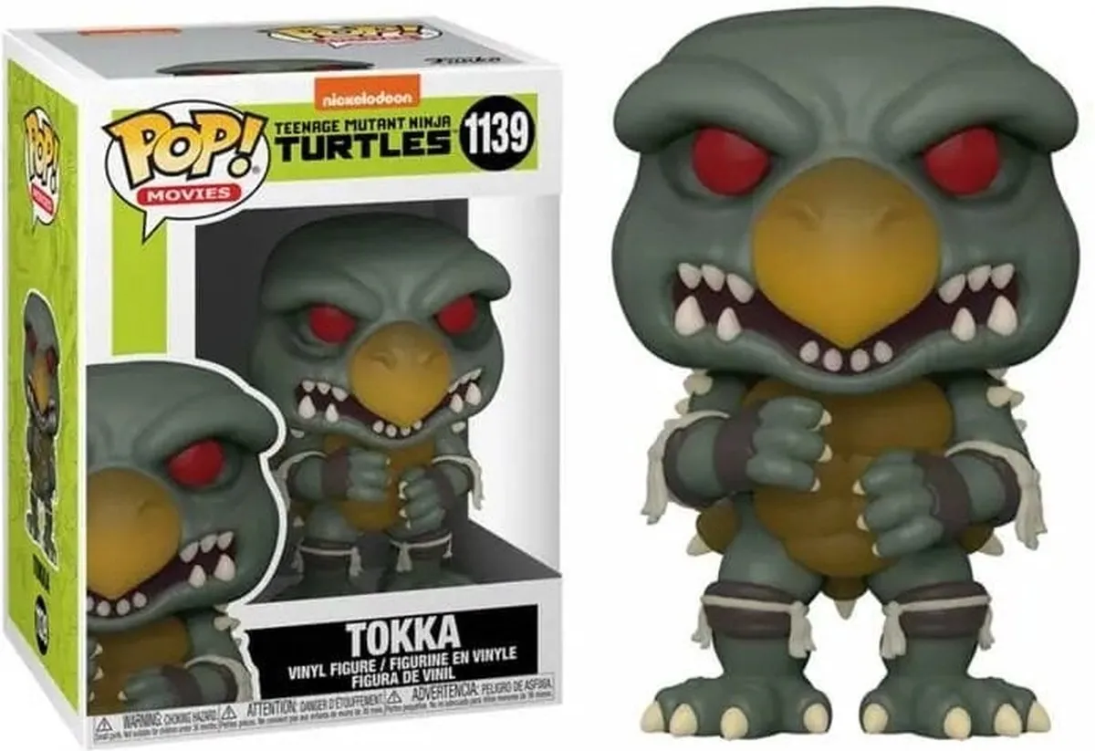 Funko Teenage Mutant Ninja Turtles POP! Movies Tokka Verzamelfiguur 9cm - Multicolours