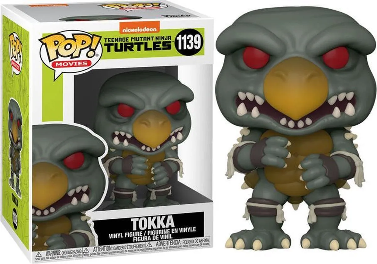 Funko Teenage Mutant Ninja Turtles POP! Movies Tokka Verzamelfiguur 9cm - Multicolours