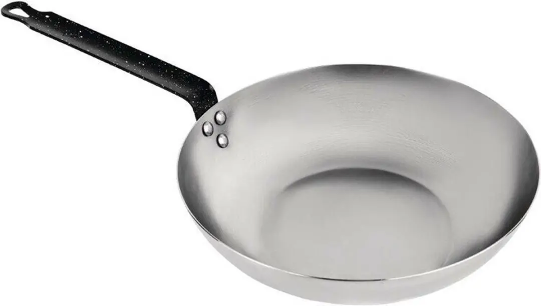 Vogue GG722 Plaatstalen Wokpan 28cm - 2.75L