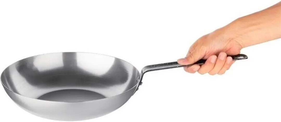 Vogue GG722 Plaatstalen Wokpan 28cm - 2.75L - afbeelding 6 van 6