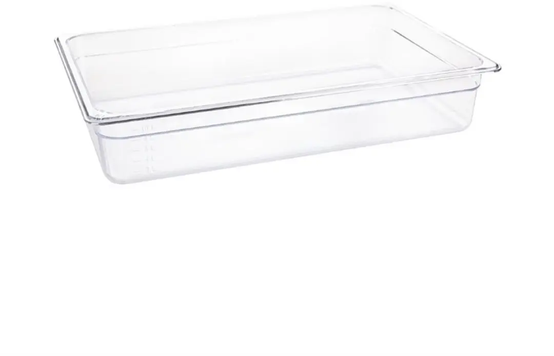 Vogue GN 1/1 Polycarbonaat Bak 100mm