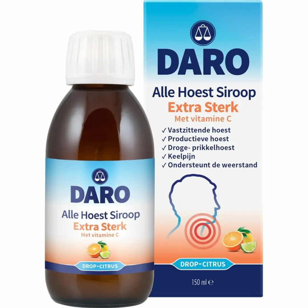 Daro Alle Hoest Siroop Extra Sterk