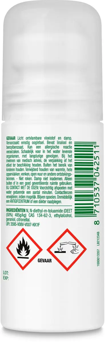 Jungle Formula Maximum Roll-on Muggenbescherming 50ml - 50% DEET