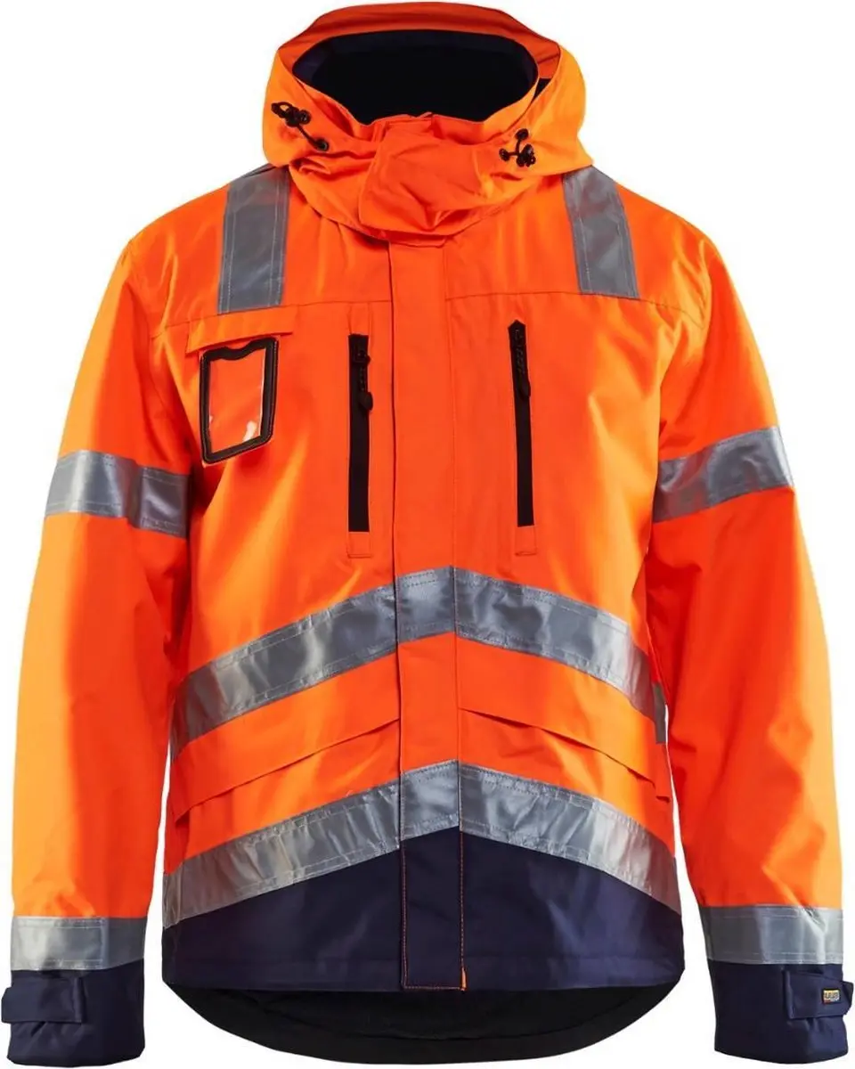 Blåkläder 4837-1977 Jack Ongevoerd High Vis