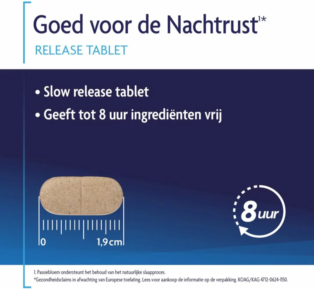 Shiepz Nachtrust 8 uur - 60 Tabletten (2x30)