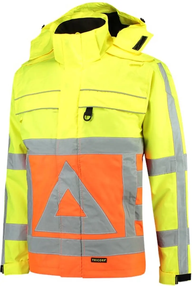 Tricorp Parka Verkeersregelaar 403001 - 7XL - Fluor Oranje/Geel