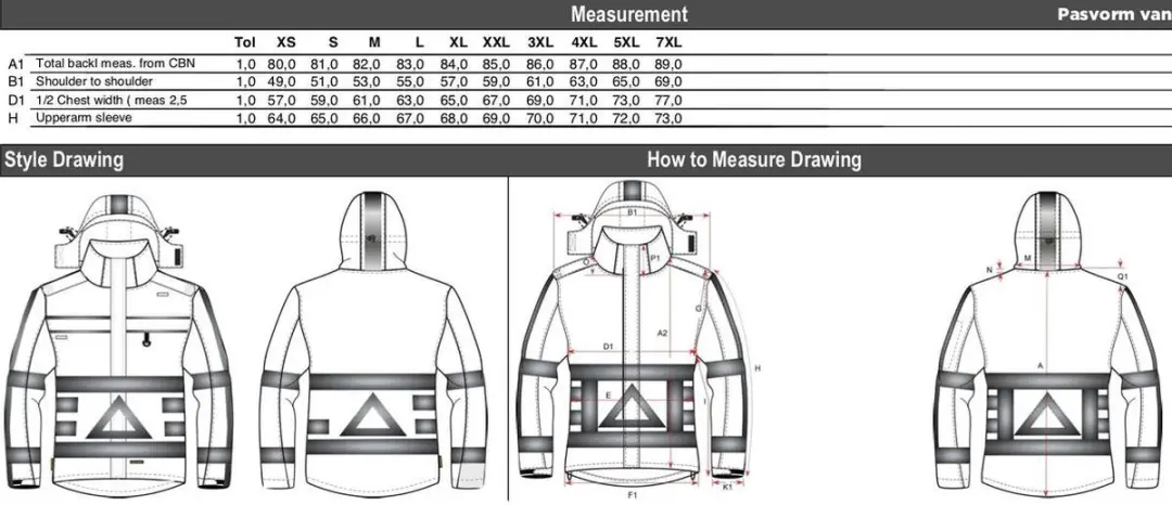 Tricorp Parka Verkeersregelaar 403001 - 7XL - Fluor Oranje/Geel