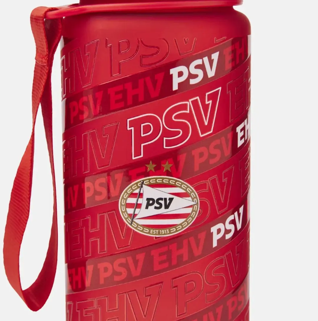 PSV Drinkfles 600ml - Rood
