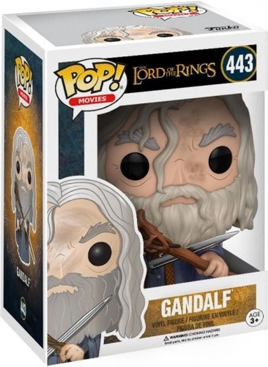Funko Pop Movies Lord of the Rings Gandalf #443 Verzamelfiguur