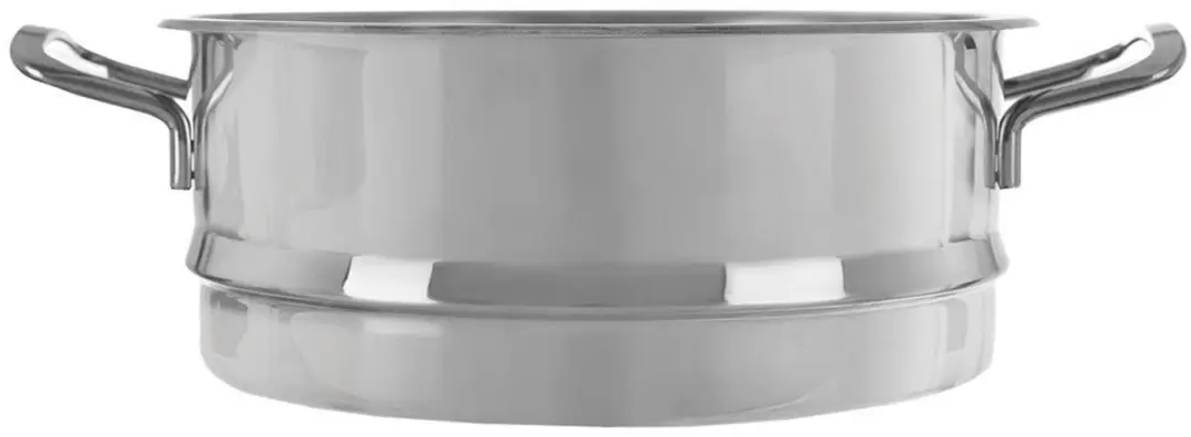 Orion Anett Serie Stalen Stoominzet 26cm - 5,5L - Zilver - afbeelding 6 van 6