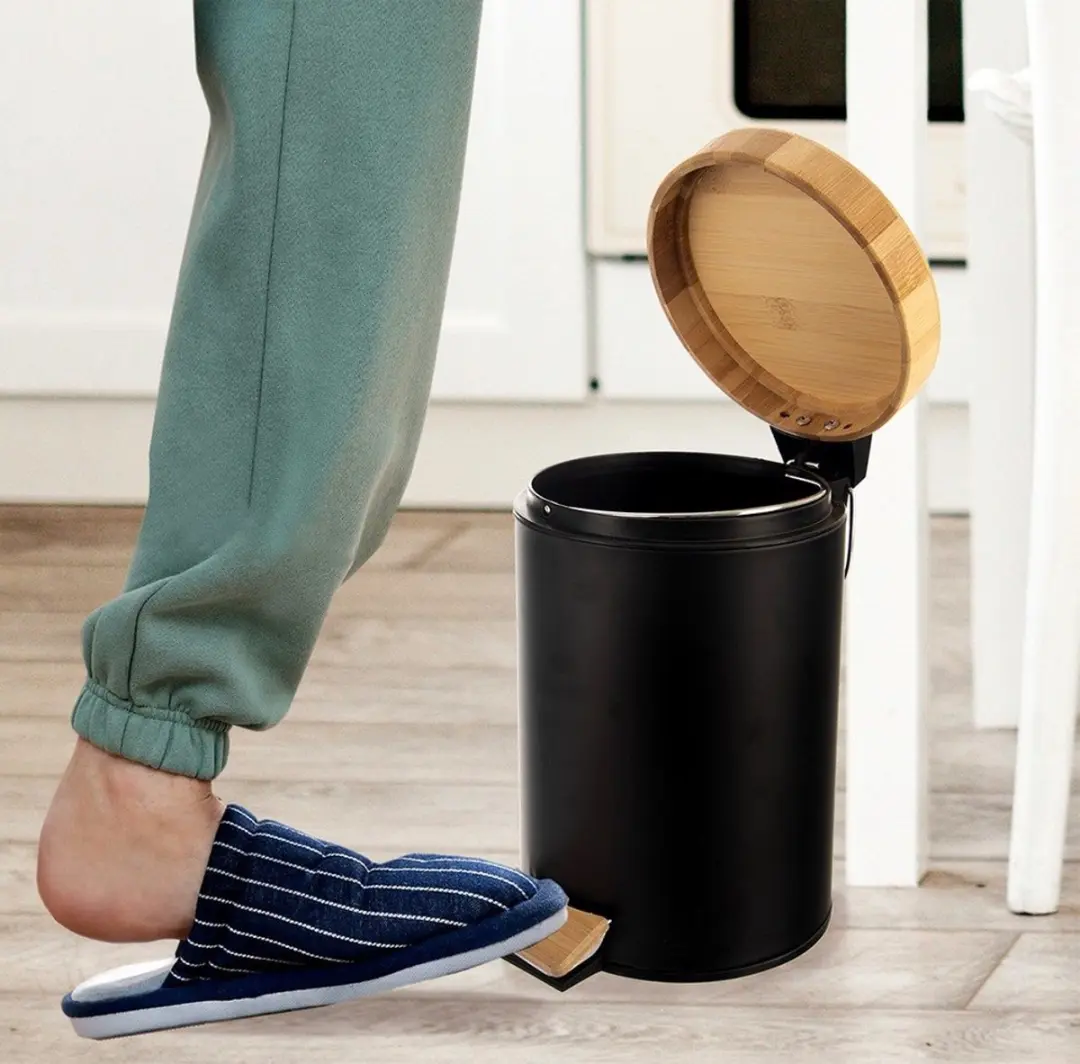 Orion Black Serie O-731719 Prullenbak 3L - Zwart