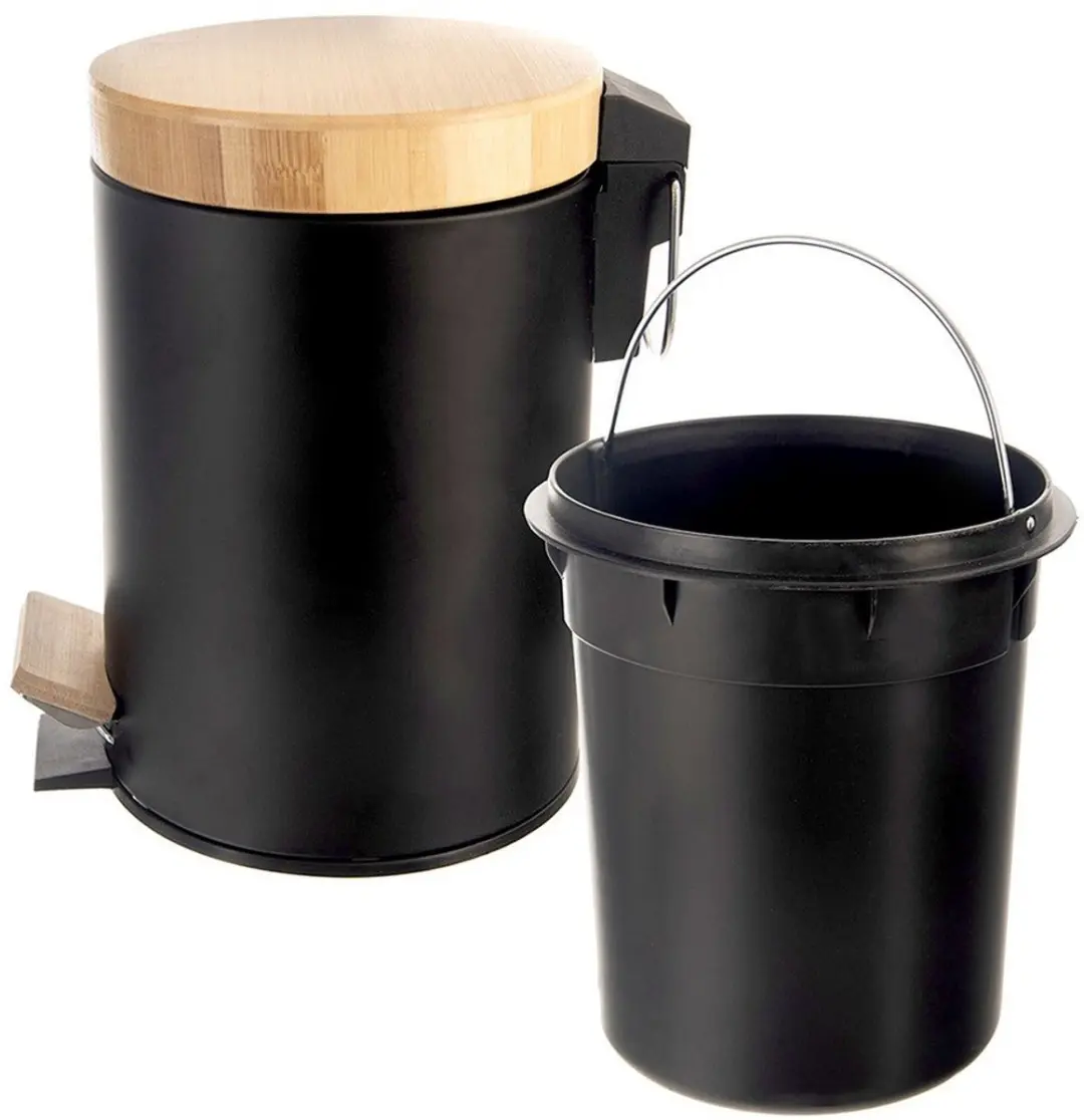 Orion Black Serie O-731719 Prullenbak 3L - Zwart