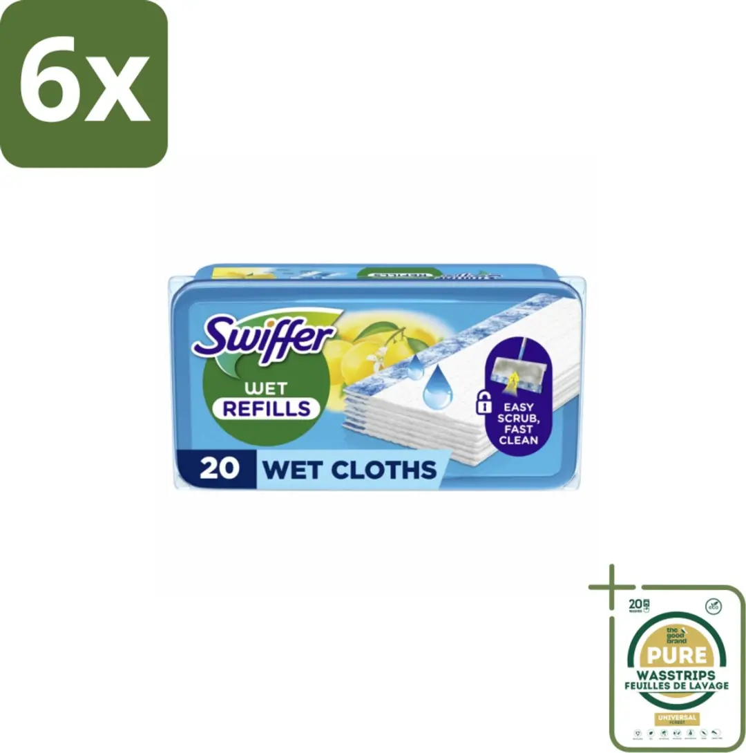 Swiffer Vloerdoekjes Citrus Fresh PG671903