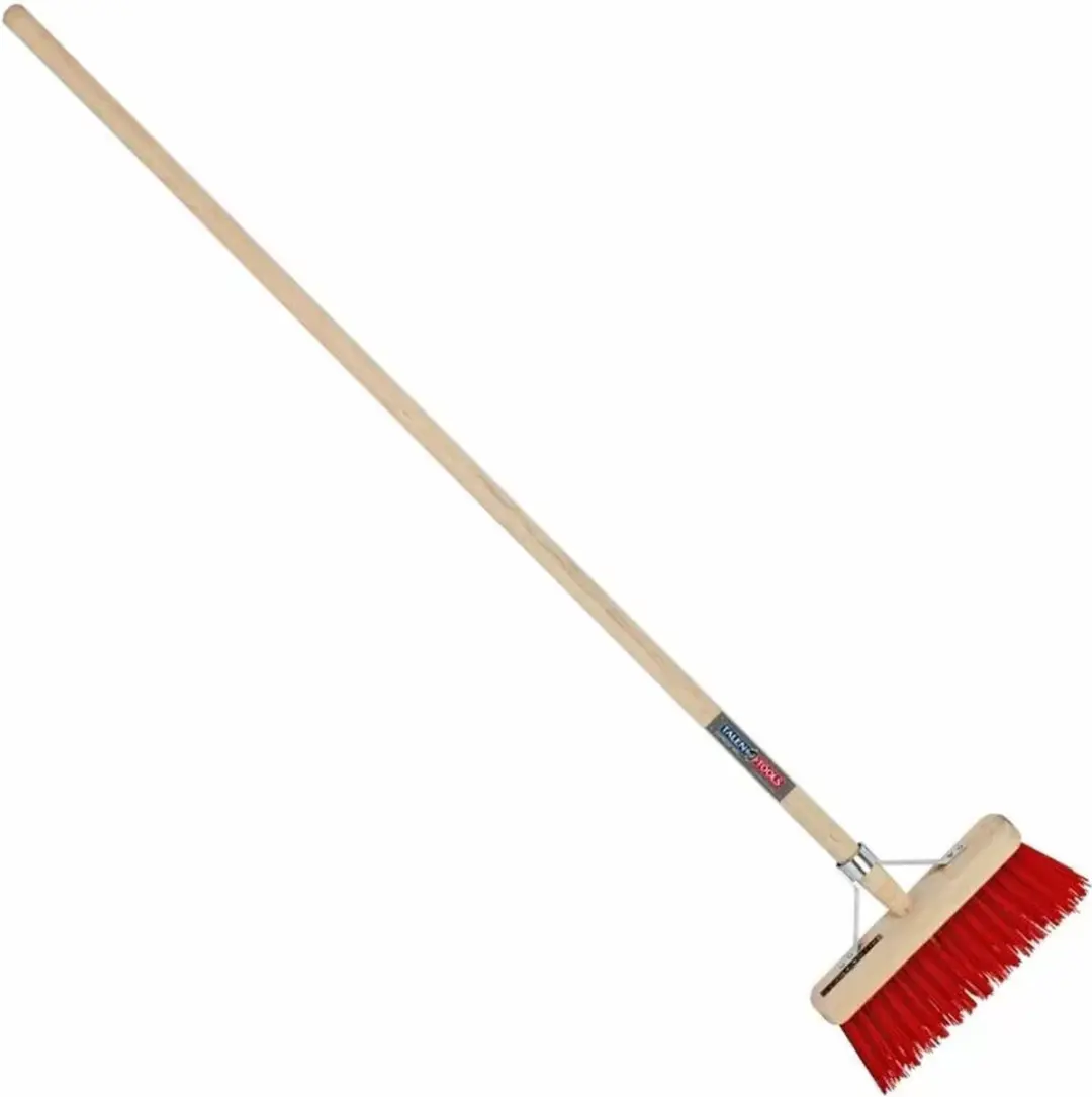 Talen Tools Buitenbezem 130cm - Nylon - Beige