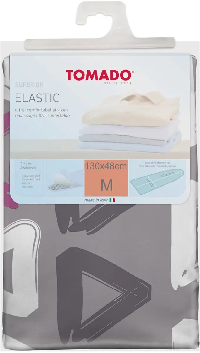 Tomado Strijkplankhoes Elastic 130x48cm