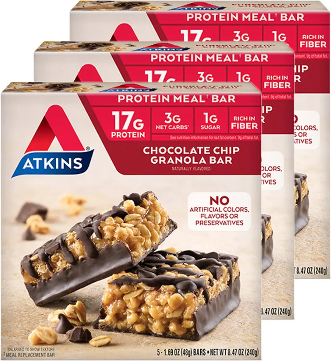Atkins Chocolate Chip Granola Bar