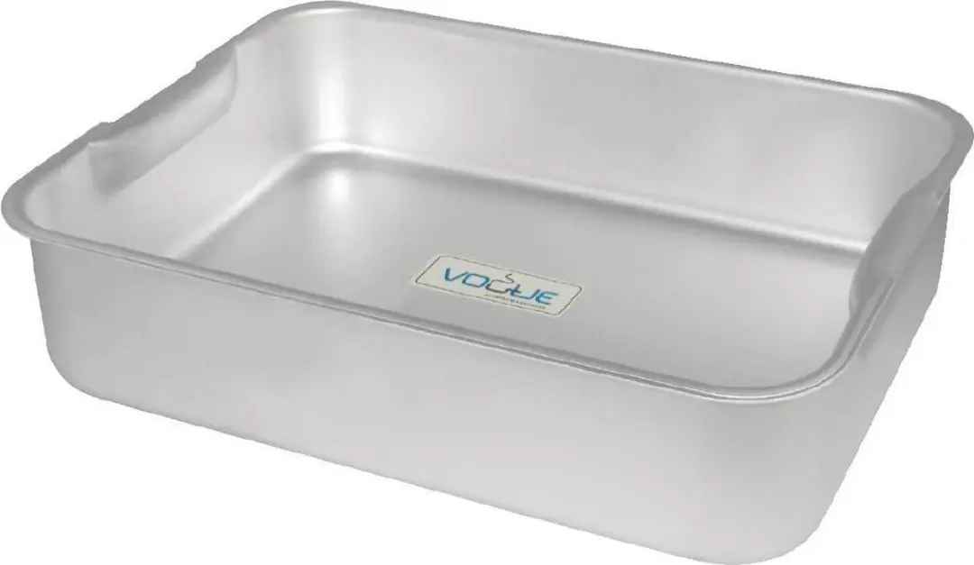 Vogue K414 Extra Diepe Braadslede 21L - Zilver