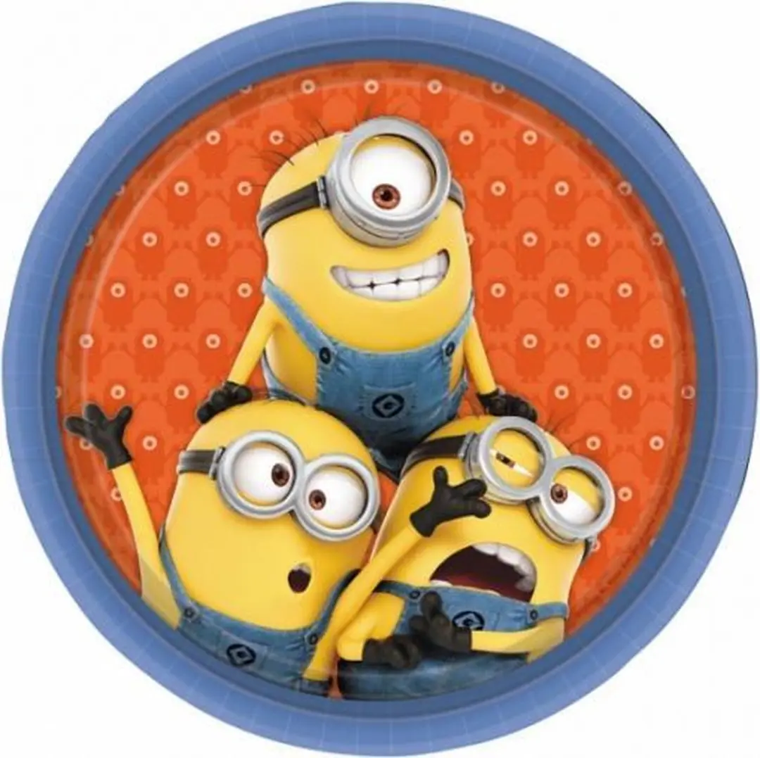 Minions Feest Bordjes