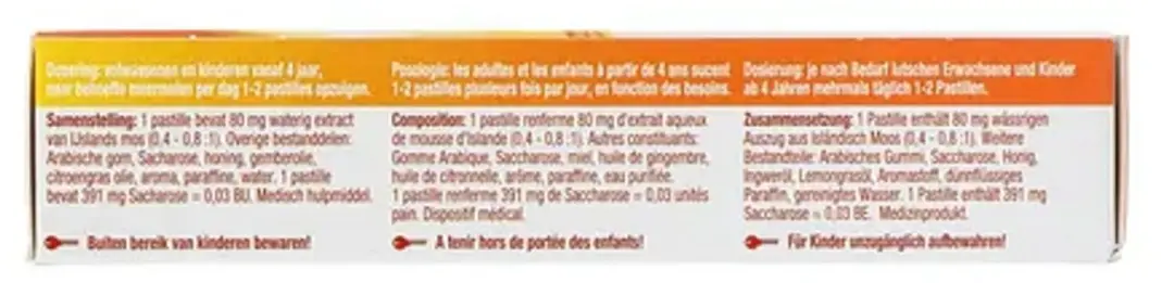 Isla Gember Keelpastilles 30 Stuks