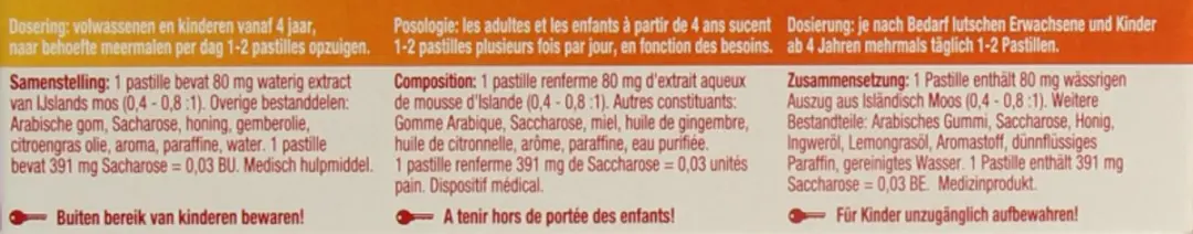 Isla Gember Keelpastilles 30 Stuks - afbeelding 6 van 6