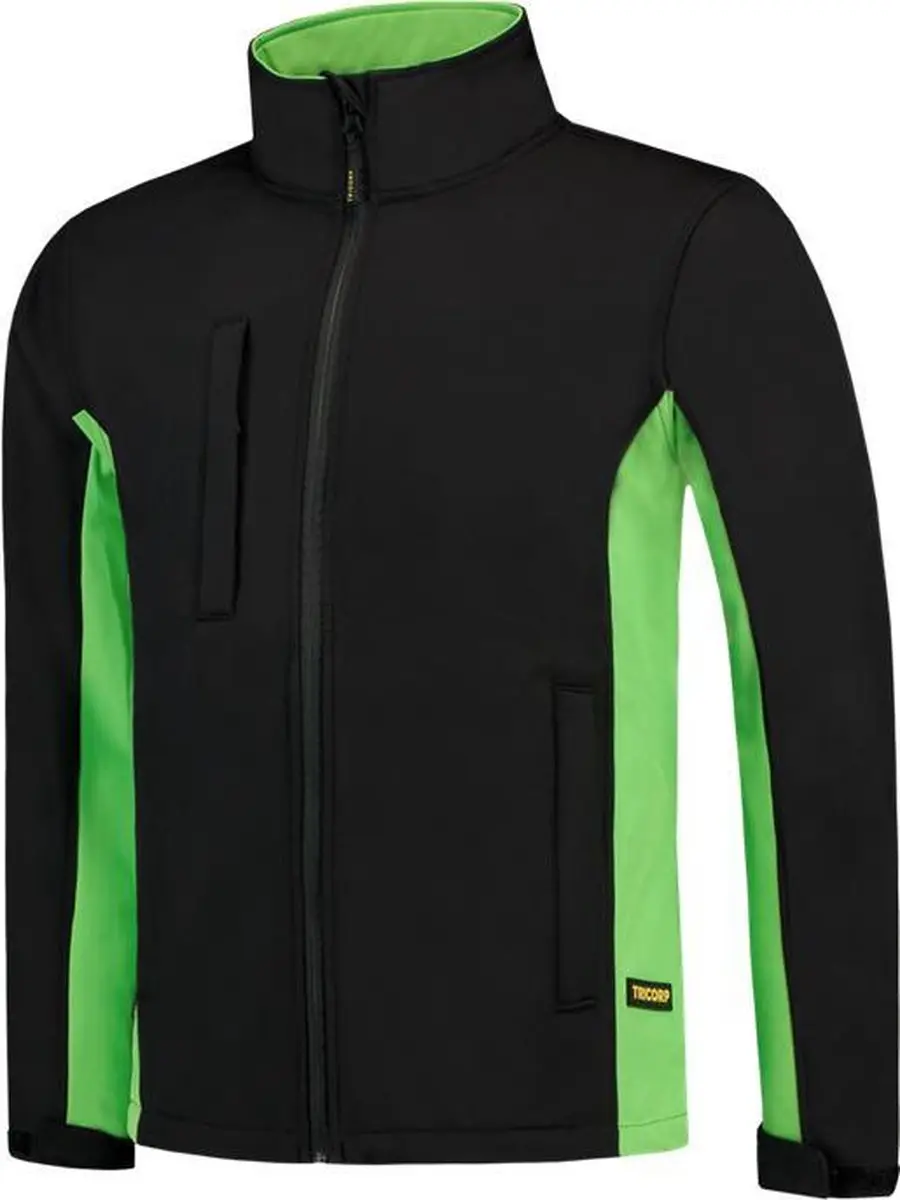 Tricorp Softshell Bicolor 402002 - Zwart/Oranje - L