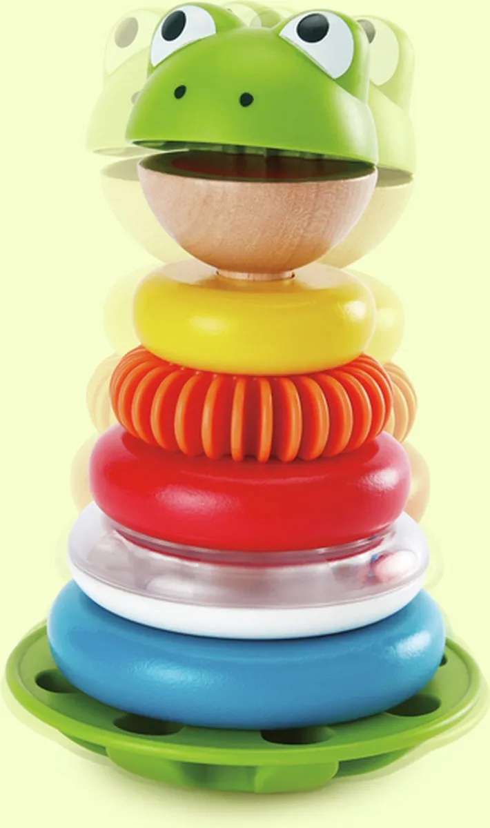 Hape Meneer Kikker Stapelringen E0457