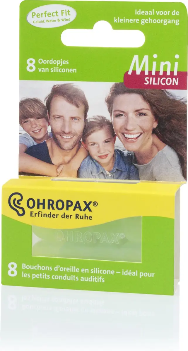 Ohropax Mini Silicon Oordopjes
