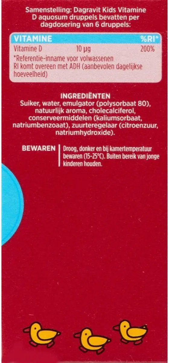 Dagravit Vitamine D Aquosum Kids Druppels - 3x25ml