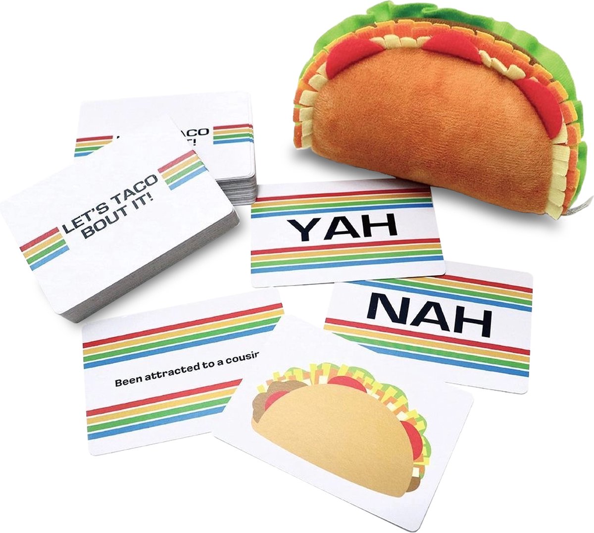 Goliath Let's Taco Bout It! - Engelstalig Kaartspel - Partyspel - Gooi De Taco En Leer Elkaar Kennen!