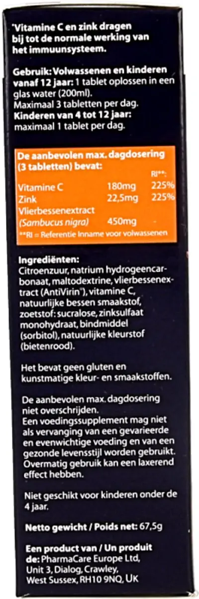 Sambucol Bruistabletten 15 Stuks