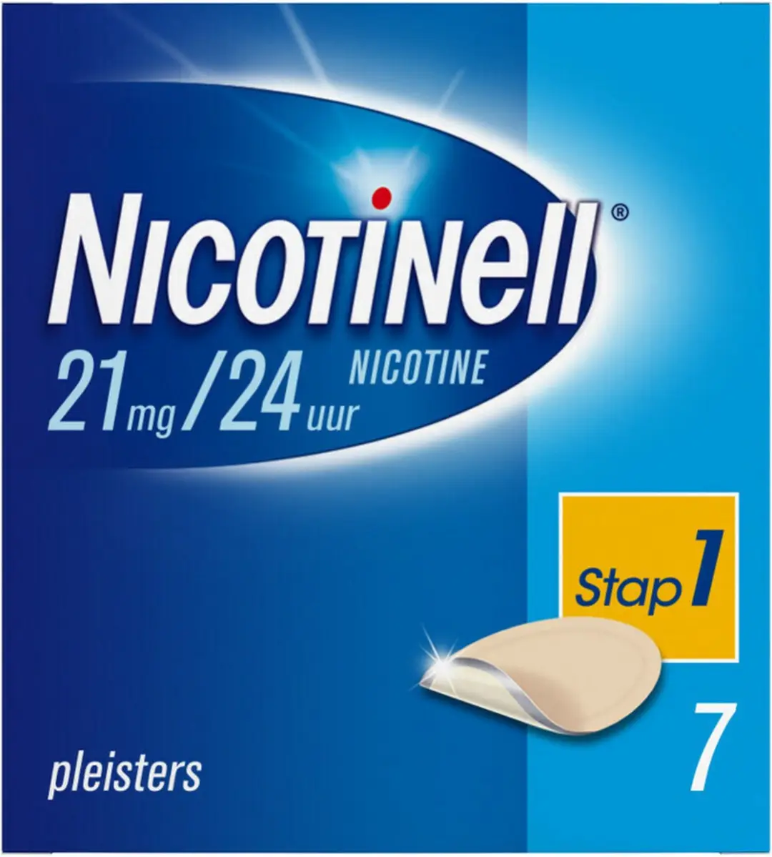 Nicotinell Nicotinepleisters 21mg - 21 Stuks