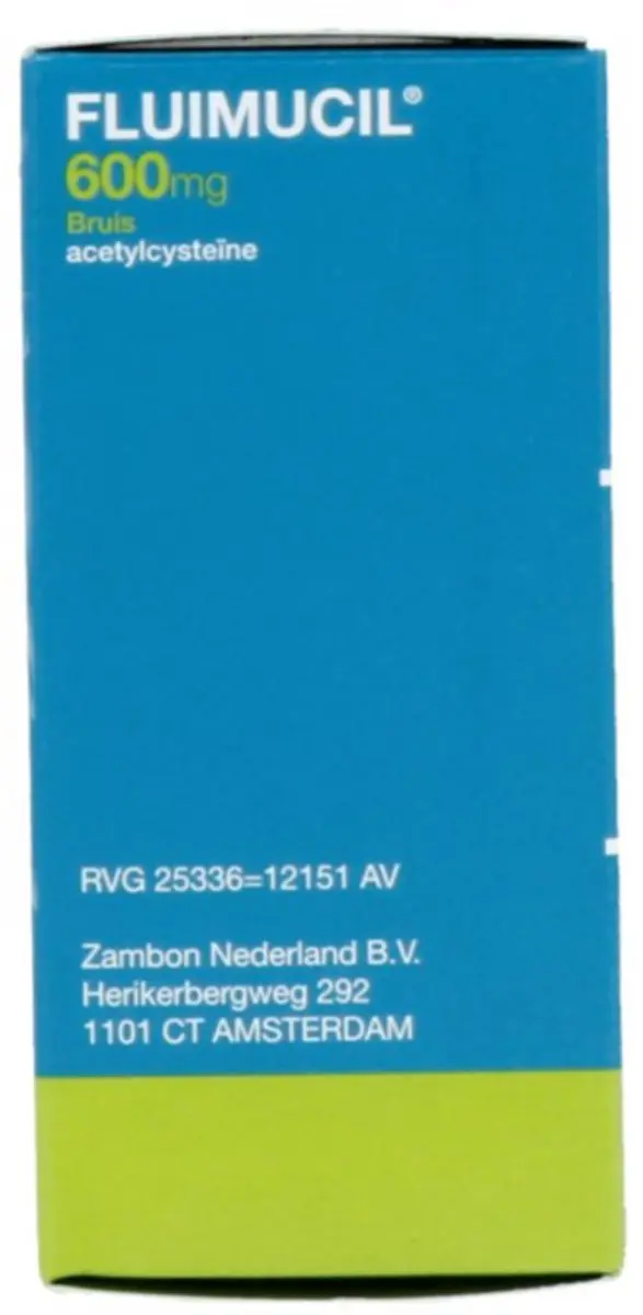 Fluimucil Hoest 600mg Bruistabletten - 6 Stuks