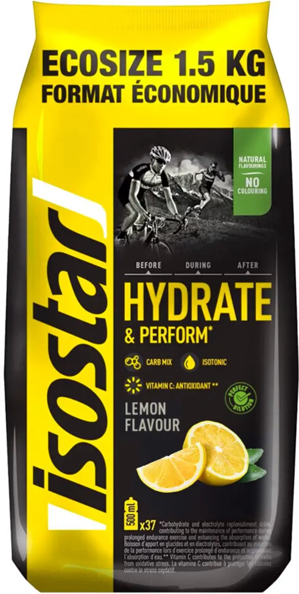 Isostar Hydrate & Perform Lemon - 3x1500g