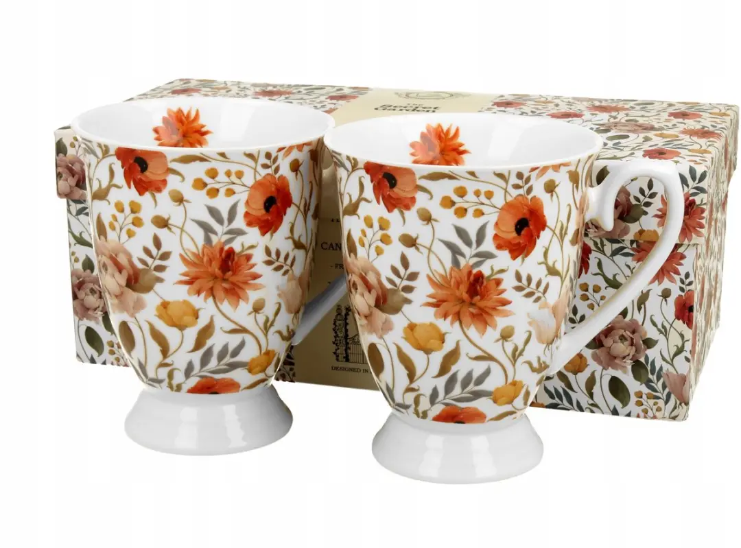 Duo Royal Mokken Zomerbloemen Porselein