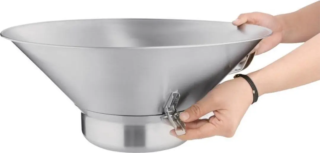 Vogue E712 RVS Frituurvergiet 41cm - Grijs