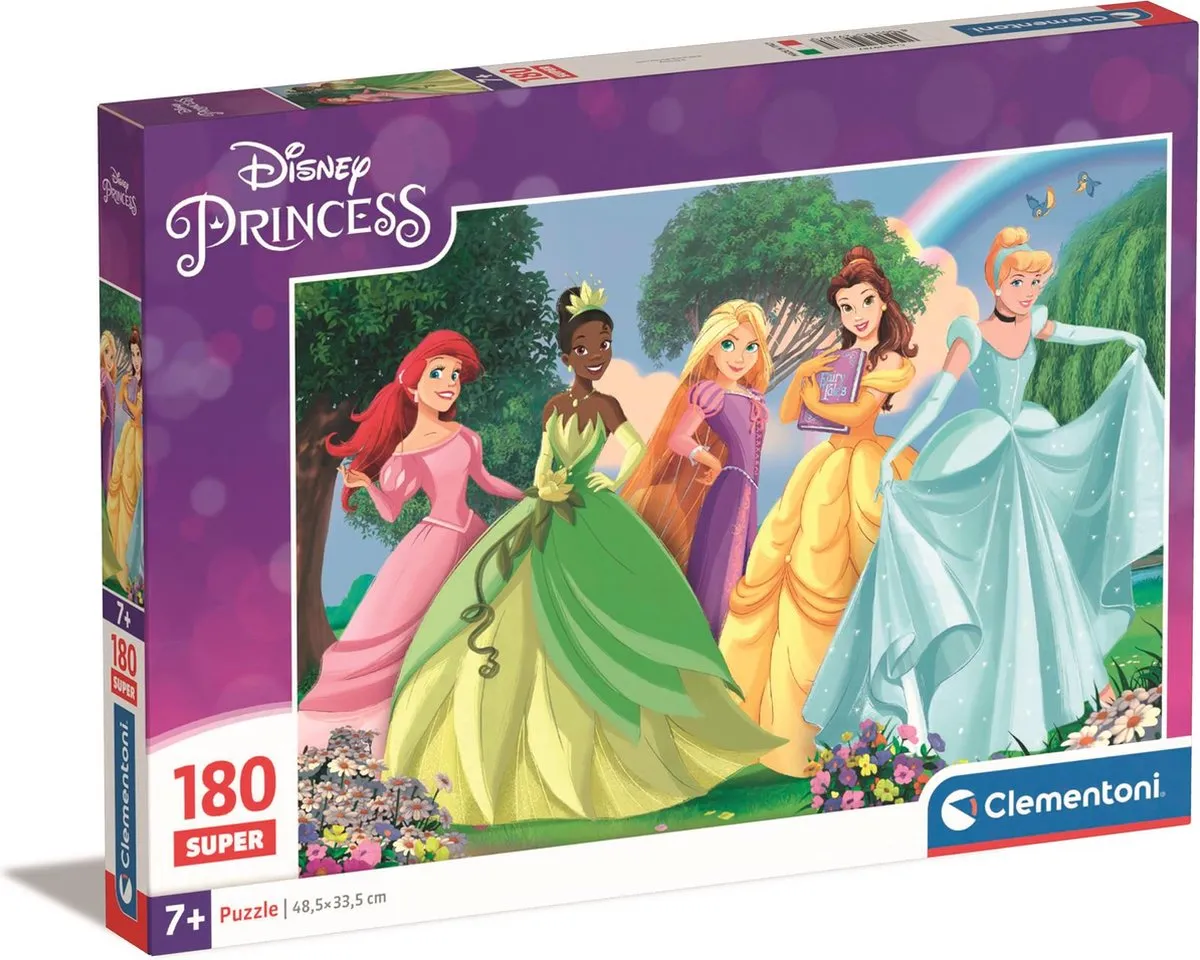 Clementoni Disney Prinses Puzzel 180 Stukjes - Multicolor