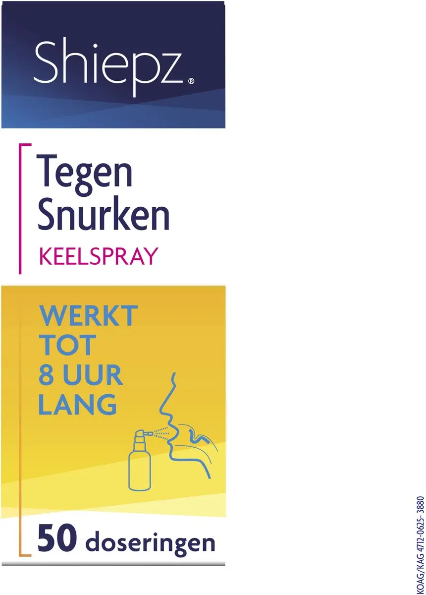 Shiepz Tegen Snurken Keelspray 23,5ml