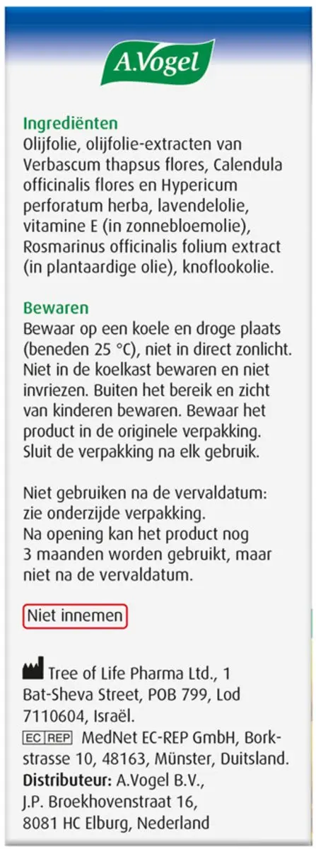 A.Vogel Oorspray Oorpijn - 2x20ml