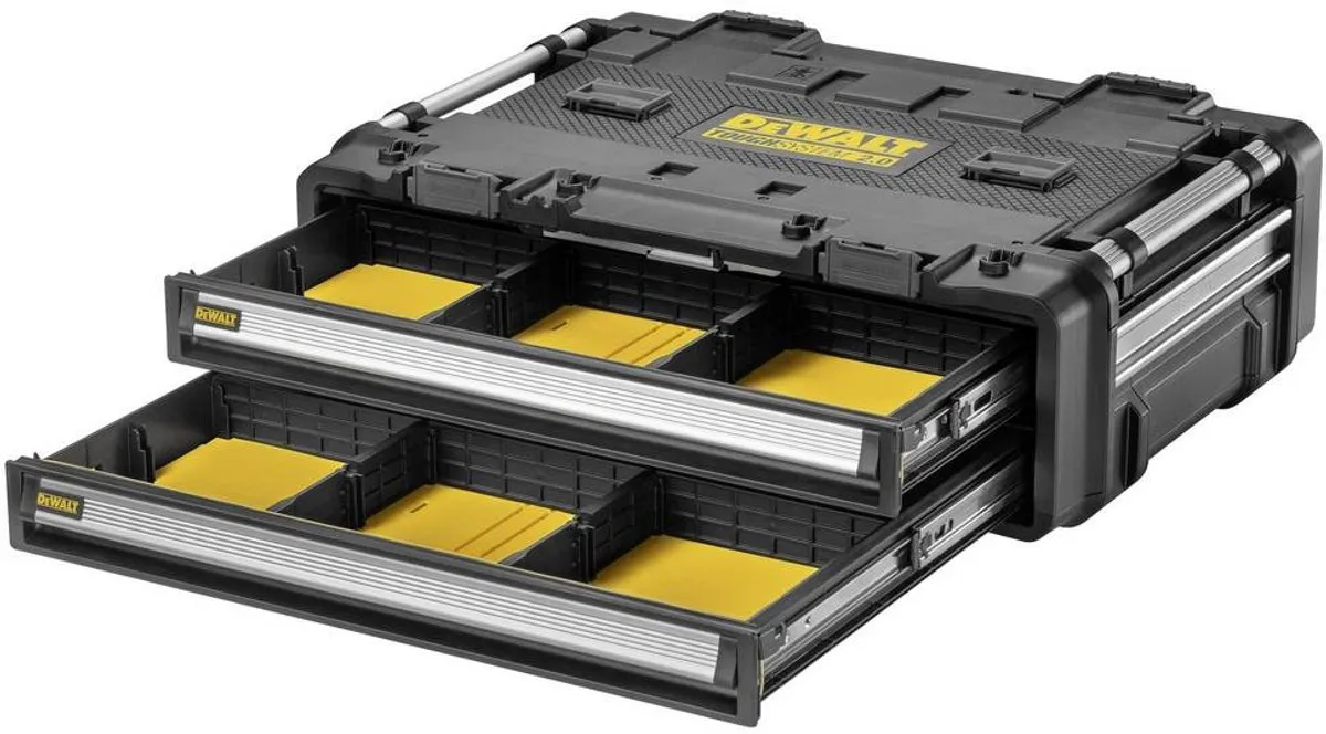 DeWalt ToughSystem DXL Gereedschapskoffer - Zwart - afbeelding 6 van 6