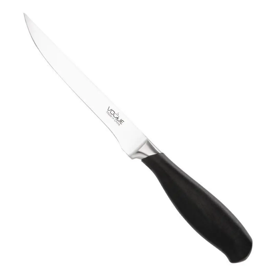 Vogue Soft Grip Uitbeenmes 15cm - Zwart
