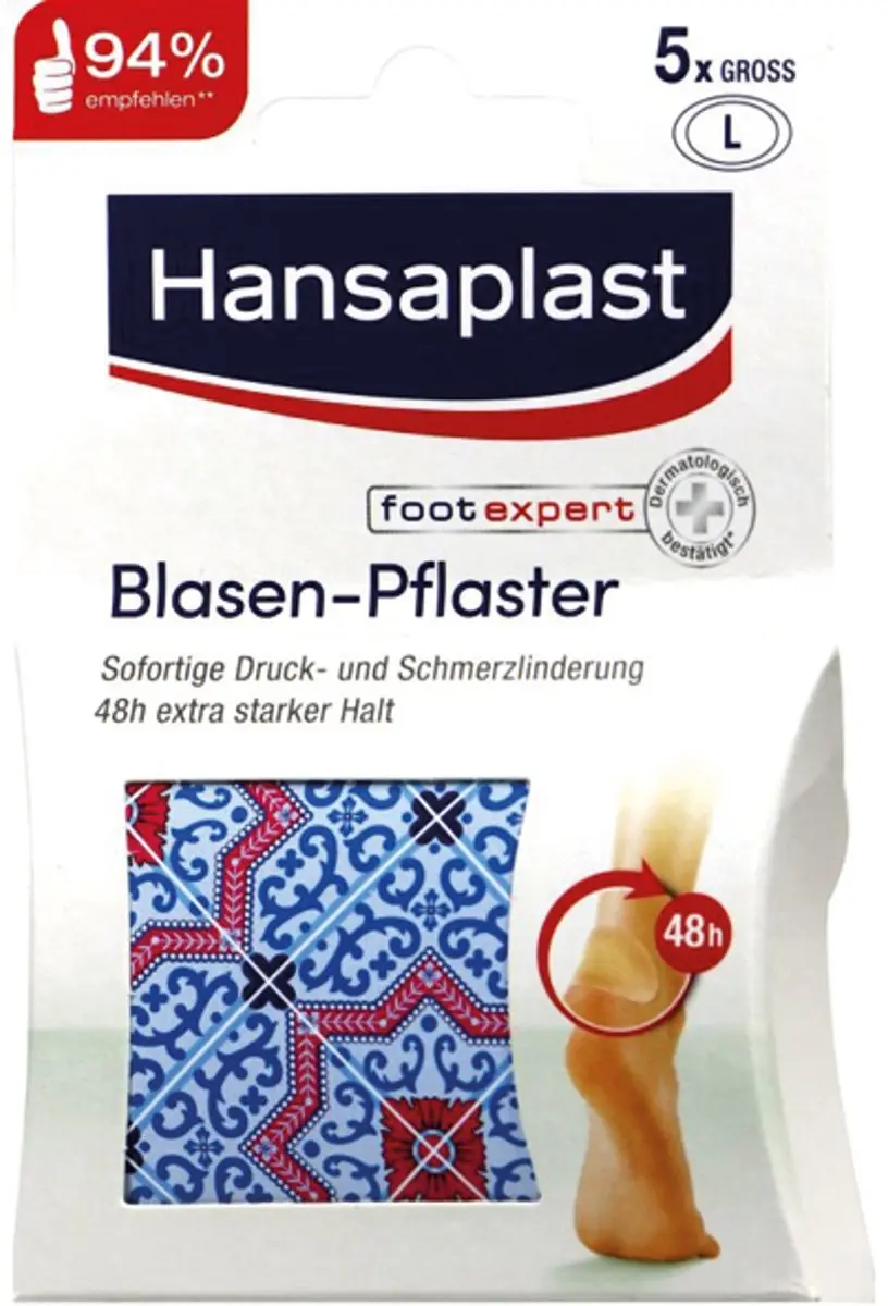 Hansaplast Blarenpleisters Hielen Extra Bescherming