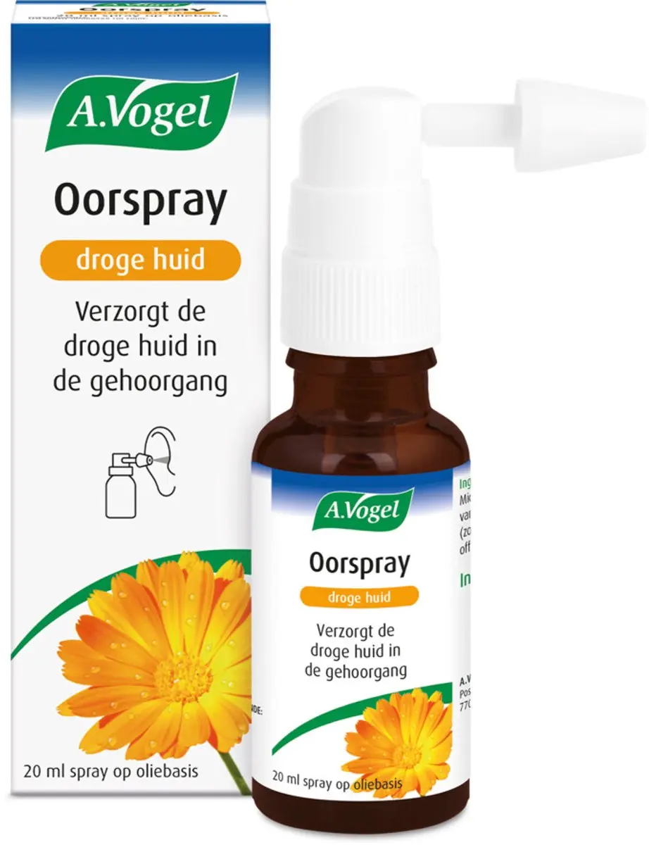 A.Vogel Oorspray Droge Huid - 20ml x 2