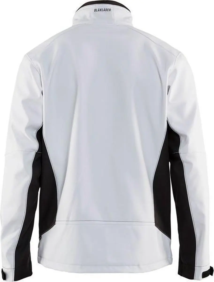 Blåkläder 4950 Softshell Jack - M - Wit/Donkergrijs